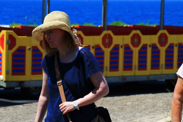 Ljetni šušur na zadarskoj rivi