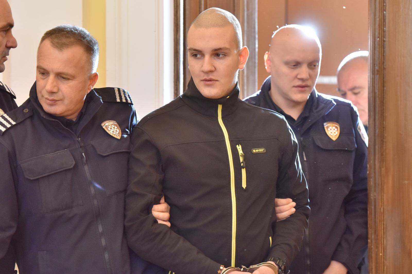 Suđenje Tinu Šunjergi na Županijskom sudu u Zadru