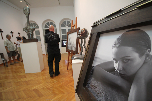 Otvaranje izložbe Stephana Lupina “Apokalipsa” (foto:Saša Čuka)