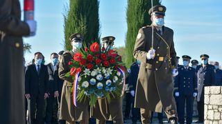 Obilježavanje Dana sjećanja na žrtvu Škabrnje 1991. Obilježavanje Dana sjećanja na žrtvu Škabrnje 1991.