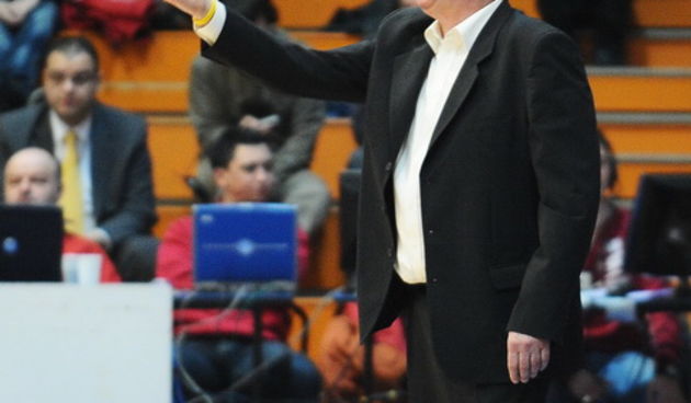 Zagreb, 150212.Kosarkaska dvorana Trnsko.Polufinala Final four Kosarkaskog kupa Kresimir Cosic, susret KK Zagreb i KK Zadar.Na slici: Pipan Ales trener KK Zadar.Foto: Damir Krajac / CROPIX