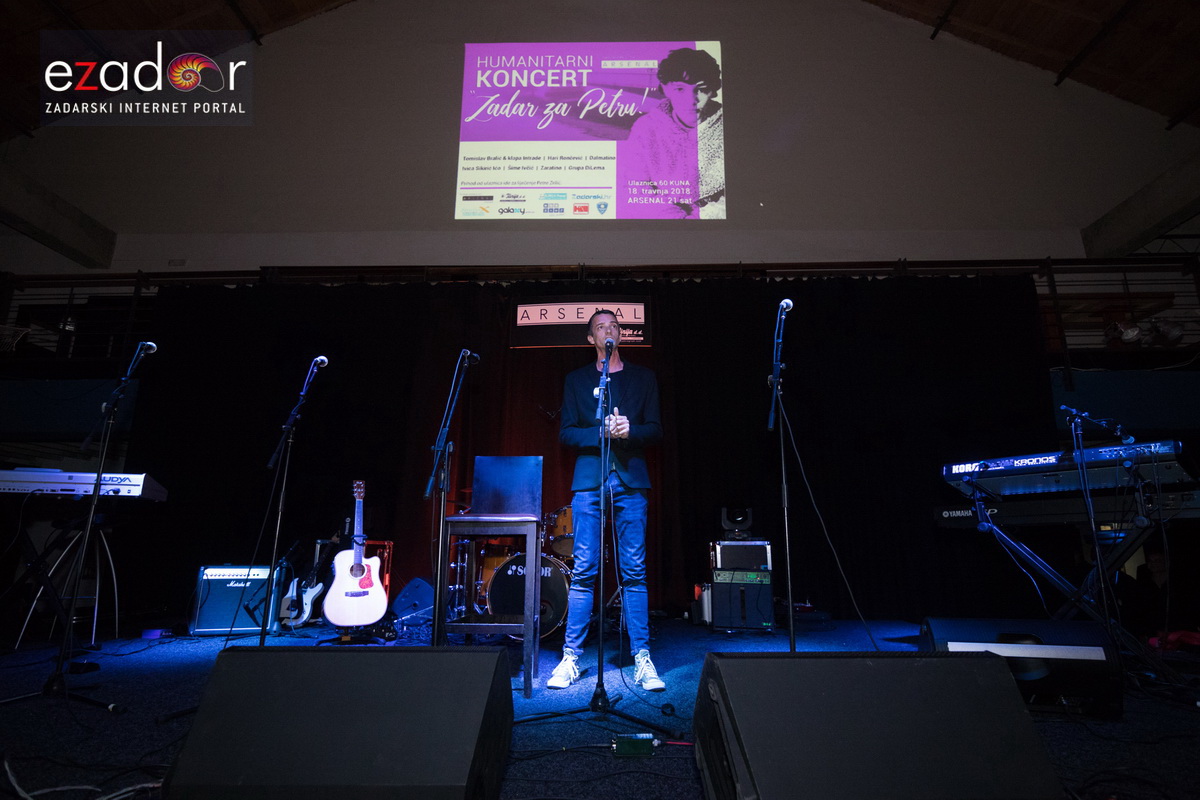 Humanitarni koncert “Zadar za Petru” @ Arsenal