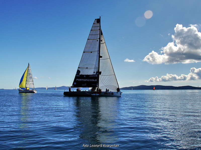 Zadarska Koka 2016. gledana s mora. Foto: Leonard Kvarantan Zadarska Koka 2016. gledana s mora. Foto: Leonard Kvarantan