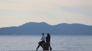 Predvečerje u Zadru 6. ožujka 2014.  Foto: Filip Brala/PIXSELL