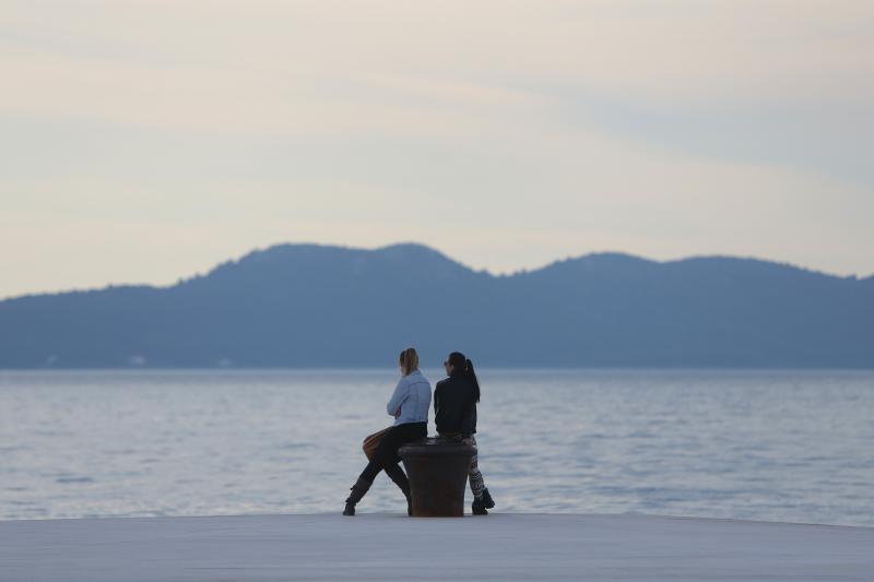 Predvečerje u Zadru 6. ožujka 2014.  Foto: Filip Brala/PIXSELL