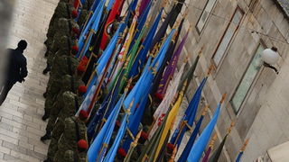 Svečani mimohod postrojbi u povodu proslave 23. obljetnice VRO Maslenica. Foto: Iva Perinčić