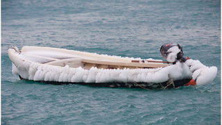 Đir po ledu okovanom Senju, Foto: Kristijan Orlić Đir po ledu okovanom Senju, Foto: Kristijan Orlić