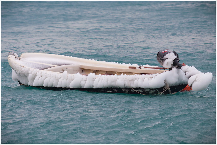 Đir po ledu okovanom Senju, Foto: Kristijan Orlić Đir po ledu okovanom Senju, Foto: Kristijan Orlić
