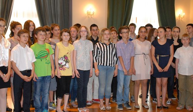 Koncert učenika Osnovne glazbene škole sv. Benedikt ; foto : Željka Tomaš