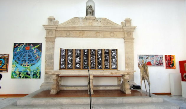 Gradska loza: Otvorenje izlozbe HDLU u povodu Danagrada Zadra i blagdana sv. Krsevana, Foto: Mia Knezevic