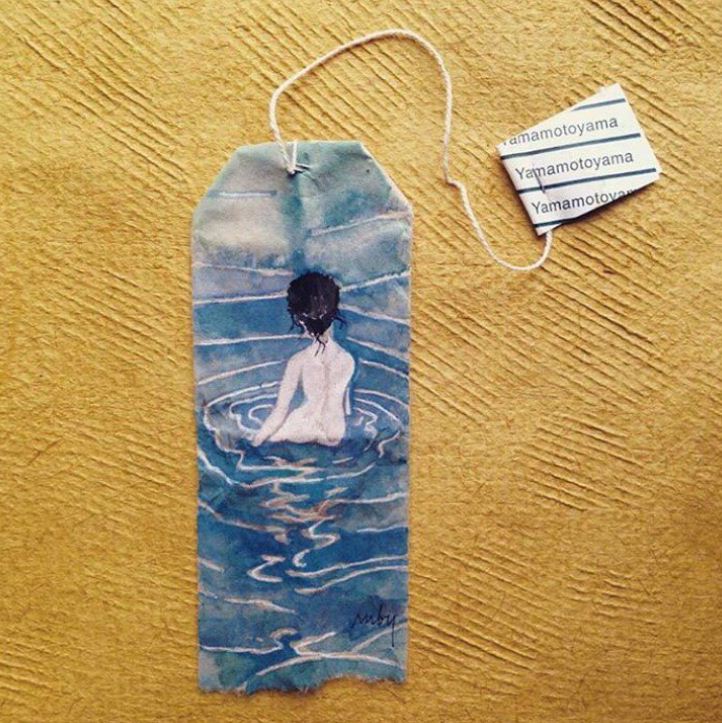 Iskorištene vrećice od čaja pretvara u prava umjetnička djela