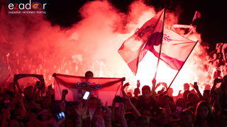 Veličanstven doček četvorice zadarskih Vatrenih Veličanstven doček četvorice zadarskih Vatrenih