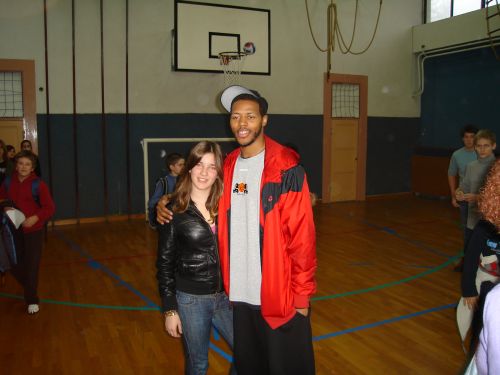 Juby Johnson u posjeti zadarskoj OS “Simuna Kozicica Benje”