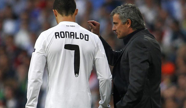 Jose Mourinho i Cristiano Ronaldo, foto: Chema Rey / Marca.com