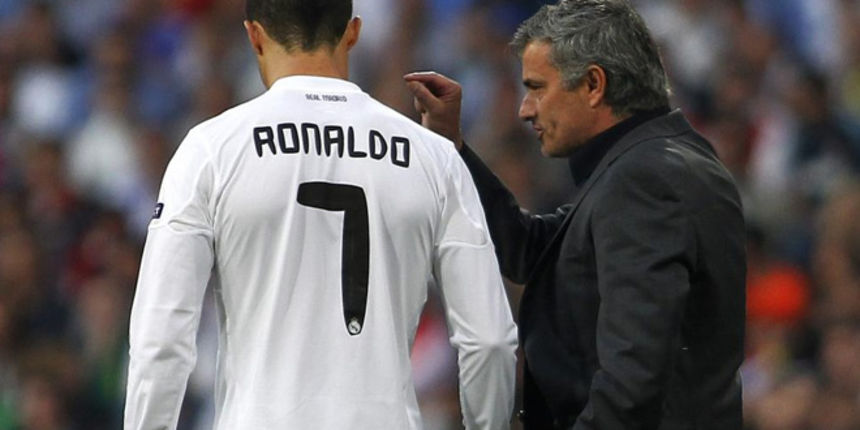Jose Mourinho i Cristiano Ronaldo, foto: Chema Rey / Marca.com