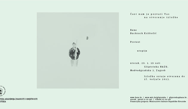 Rene Bachrach Krištofić predstavlja “Protest utopije”