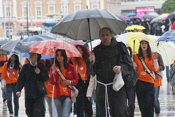Dolazak sudionika SKM u Zadar (Foto:Saša Čuka)