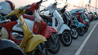 Vespa World Days 2015: Prve vespe stigle u Biograd, foto: Vinko Pešić