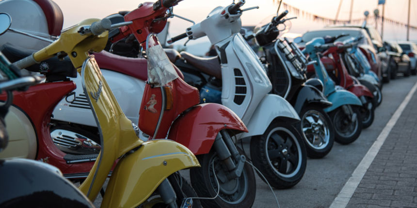 Vespa World Days 2015: Prve vespe stigle u Biograd, foto: Vinko Pešić
