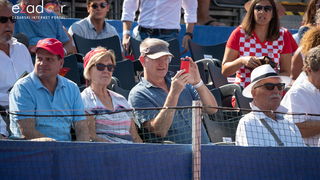 Davis Cup: Vruća navijačka atmosfera u meču Ćilića i Querreya