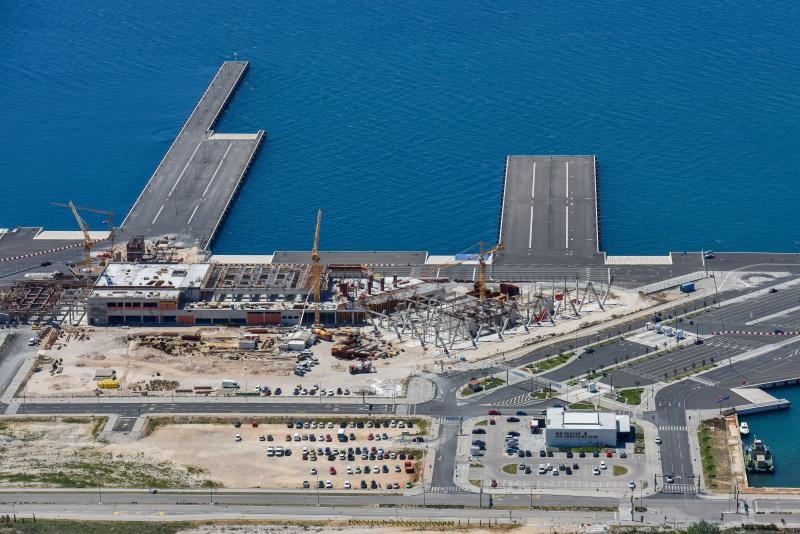 Luka Gaženica: Radovi na izgradnji putničkog terminala Luka Gaženica: Radovi na izgradnji putničkog terminala