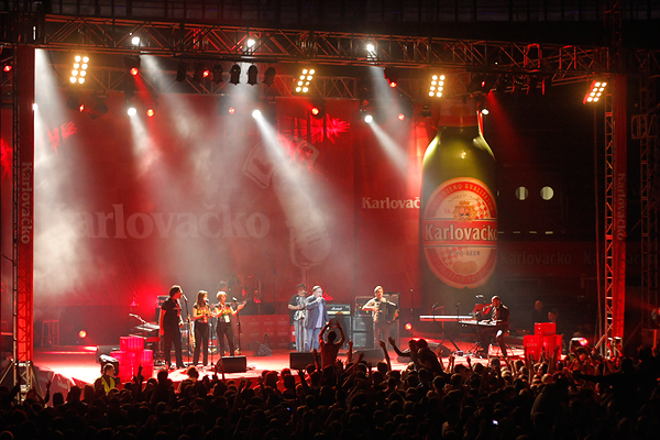 Halid Bešlić i Crvena Jabuka u Zadru (foto:Saša Čuka