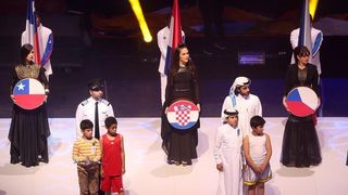 Svečano otvorenje Svjetskog rukometnog prvenstva, Lana Jurčević, foto:Goran Stanzl/PIXSELL Svečano otvorenje Svjetskog rukometnog prvenstva, Lana Jurčević, foto:Goran Stanzl/PIXSELL