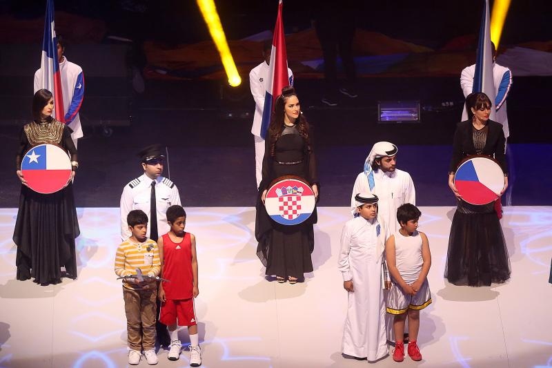 Svečano otvorenje Svjetskog rukometnog prvenstva, Lana Jurčević, foto:Goran Stanzl/PIXSELL Svečano otvorenje Svjetskog rukometnog prvenstva, Lana Jurčević, foto:Goran Stanzl/PIXSELL