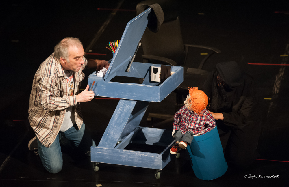 “Gesta” u HNK Zadar: Premijera predstave “Luta-k”, foto-Ž. Karavida