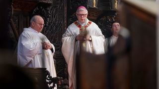 Nadbiskup Milan Zgrablić predvodio je misu na Božić u katedrali svete Stošije