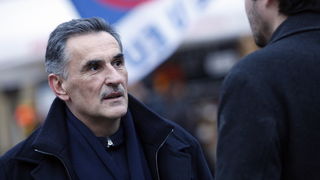 Zagreb, 040311.
Peti po redu, protuvladin prosvjed tzv. facebook grupe zapocinje veceras na Cvjetnom trgu.
Na fotografiji: Pero Kovacevic HSP.
Foto: Davoro Pongracic / CROPIX Zagreb, 040311.
Peti po redu, protuvladin prosvjed tzv. facebook grupe zapocinje veceras na Cvjetnom trgu.
Na fotografiji: Pero Kovacevic HSP.
Foto: Davoro Pongracic / CROPIX