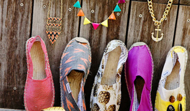 Espadrile, Foto: BaubleBar & Soludos