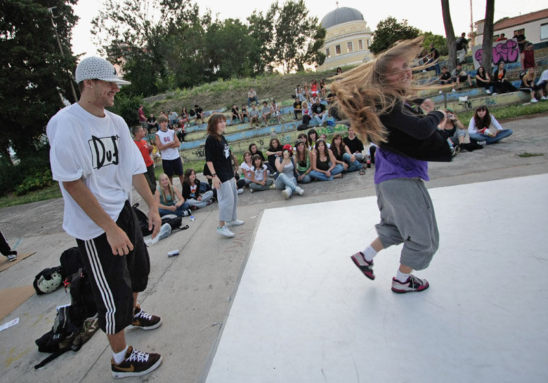 Grafiti, Hip hop & Break battles – Kapetanski park (foto: Marin Gospić)
