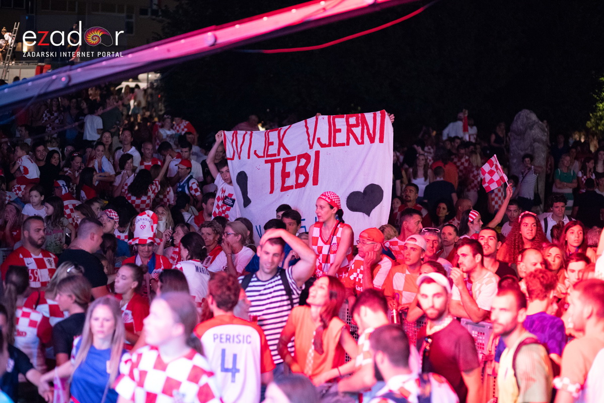 Veličanstven doček četvorice zadarskih Vatrenih Veličanstven doček četvorice zadarskih Vatrenih