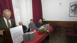 Matica Hrvatska: Predstavljanje Glagoljskih matičnih knjiga Bibinja, foto: Leo Banic