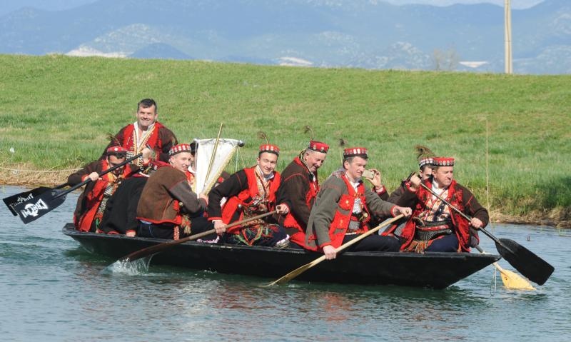 15. Festival zudija, cuvara Kristova groba odrzan je u Mlinistu u Dubrovacko-neretvanskoj zupaniji. Smotra zudija privukla je cuvare Kristova groba iz vise od 30 zupa. Photo: Hrvoje Jelavic/PIXSELL