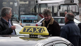 Tužna kolona zadarskih taksista