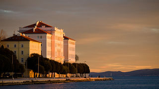 Zadarski suton 7. siječnja 2013. (foto:Saša Čuka)