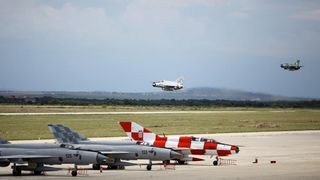 Dan otvorenih vrata Zračne baze Zemunik 5. kolovoza 2014., Foto: Filip Brala/PIXSELL