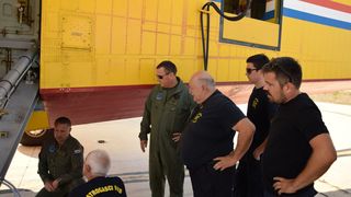 Njemački vatrogasci posjetili zračne snage u vojarni Zemunik