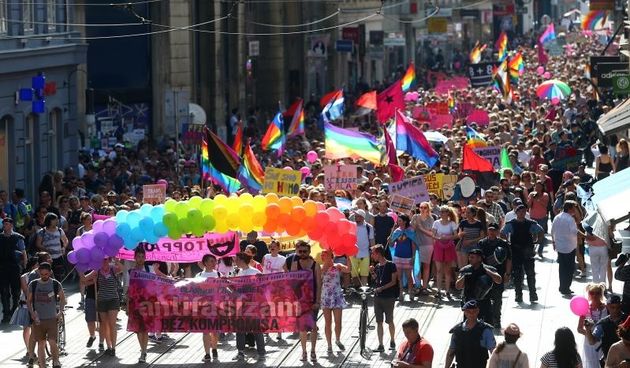 XIV. Povorka ponosa LGBTIQ osoba i obitelji pod sloganom Glasnije i hrabrije: Antifasizam – bez kompromisa!, Photo: Slavko Midzor/PIXSELL