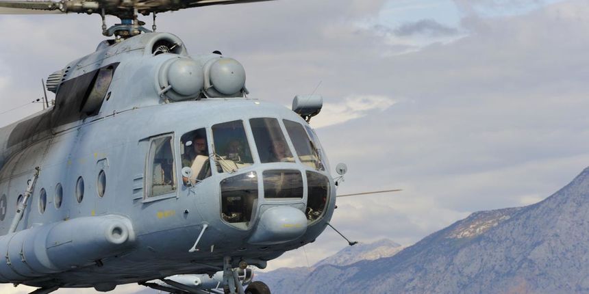 Helikopter HRZ i PZO-a u akcijama spašavanja na Mosoru, Foto: HRZ i PZO/