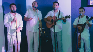 Klapa Kampanel @ Menfisto bar, 18.7.2015. (foto: Ivan Toman) Klapa Kampanel @ Menfisto bar, 18.7.2015. (foto: Ivan Toman)