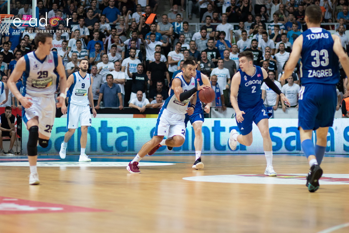 Polufinale doigravanja HT Premijer lige, 3. utakmica: KK Zadar – KK Cibona 88-96
