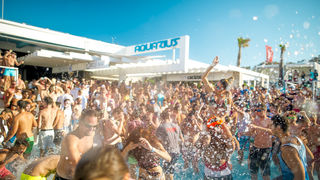 party, zrce, aquarius klub