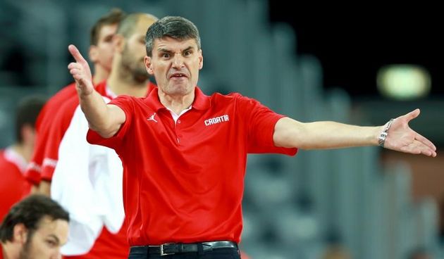 26.08.2015., Arena Zagreb, Zagreb – Pripremni turnir za EuroBasket 2015., Hrvatska – Estonija. Pripremni turnir uoci Eurobasketa 2015 koji ce prvi puta odrzati u cetiri drzave. Hrvatska (Zagreb), Njemacka (Berlin), Litvija (Riga) i Francuska (Montpellier)