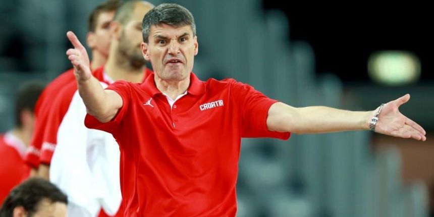 26.08.2015., Arena Zagreb, Zagreb – Pripremni turnir za EuroBasket 2015., Hrvatska – Estonija. Pripremni turnir uoci Eurobasketa 2015 koji ce prvi puta odrzati u cetiri drzave. Hrvatska (Zagreb), Njemacka (Berlin), Litvija (Riga) i Francuska (Montpellier) 26.08.2015., Arena Zagreb, Zagreb – Pripremni turnir za EuroBasket 2015., Hrvatska – Estonija. Pripremni turnir uoci Eurobasketa 2015 koji ce prvi puta odrzati u cetiri drzave. Hrvatska (Zagreb), Njemacka (Berlin), Litvija (Riga) i Francuska (Montpellier)