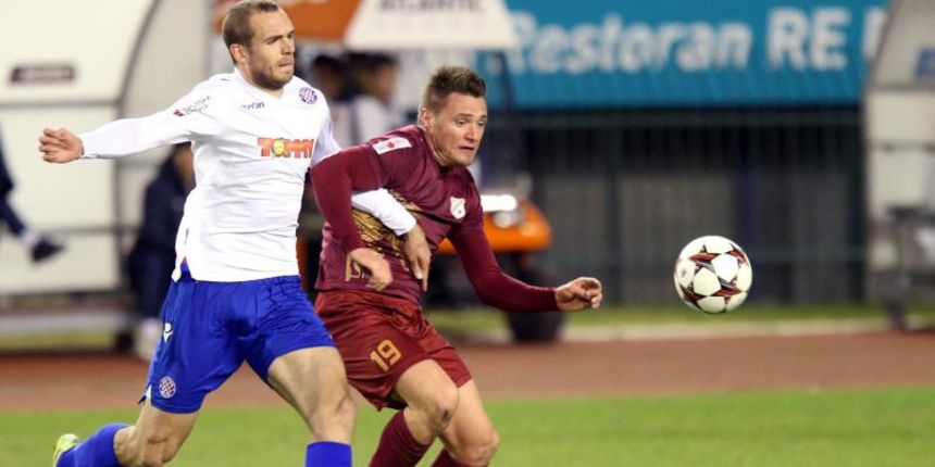 Gradski stadion Poljud, Split – MAXtv 1. HNL, 20. kolo, HNK Hajduk – HNK Rijeka. Leon Benko. Photo: Ivo Cagalj/PIXSELL Gradski stadion Poljud, Split – MAXtv 1. HNL, 20. kolo, HNK Hajduk – HNK Rijeka. Leon Benko. Photo: Ivo Cagalj/PIXSELL