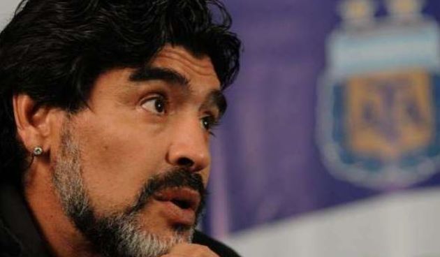 Diego Maradona, foto: ole.com.ar