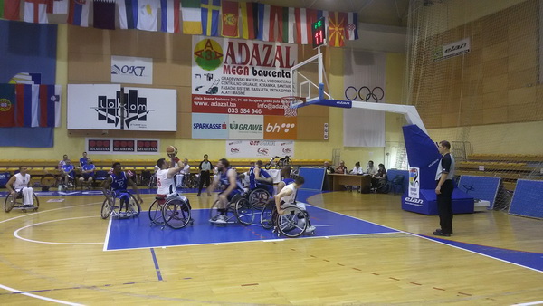 Hrvatska košarkaška reprezentacija u kolicima nastupila na EP divizije B u Sarajevu Hrvatska košarkaška reprezentacija u kolicima nastupila na EP divizije B u Sarajevu